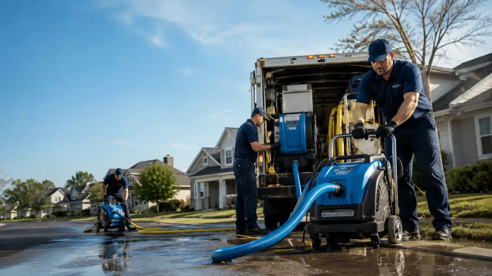 Flood Damage Cleanup in Gowen, MI
